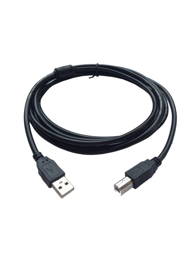 CABLE CONV Printer Cable, USB Printer Cord 2.0 Type A Male to B Male Cable Scanner Cord High Speed Compatible with HP, Canon, Dell, Epson, Lexmark, Xerox, Samsung and More Black - Image 2